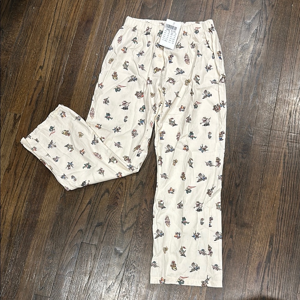 Print Pajama Pants